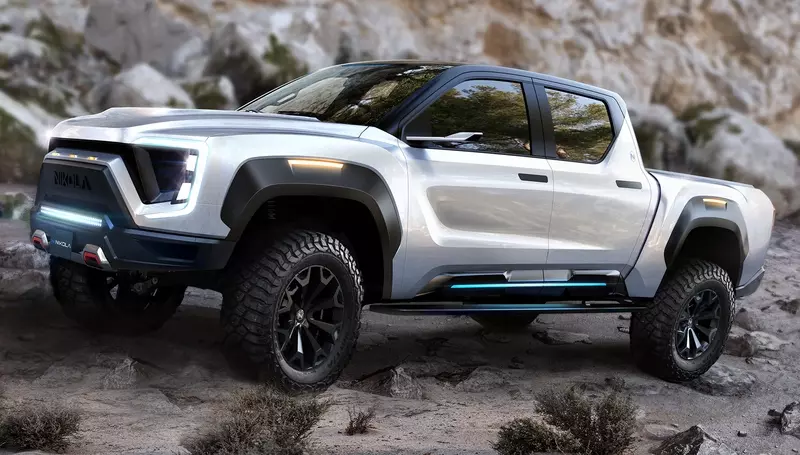 Nicolas Badger became the first electric pickup truck with a hydrogen range extender