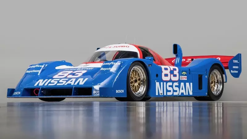 For sale is a 1990 Nissan NPT-90 IMSA GTP race car.