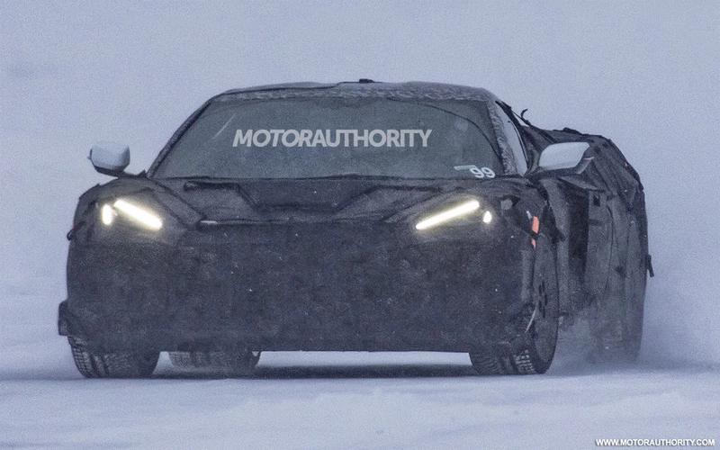 Spy shots and video of the 2022 Chevrolet Corvette Corvette Z06