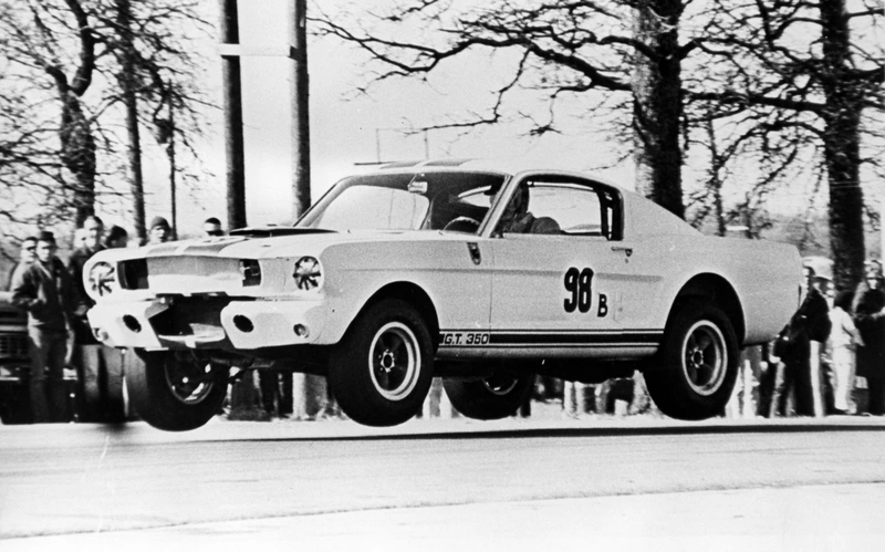 Ken Miles' flying 1965 Shelby GT350R Mustang is the most expensive Mustang of all time.