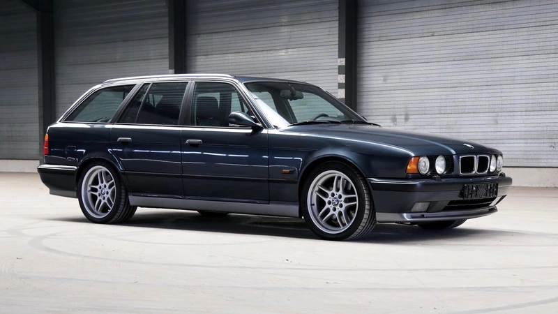 Swagger wagon: 1995 BMW M5 wagon on sale in the United States.