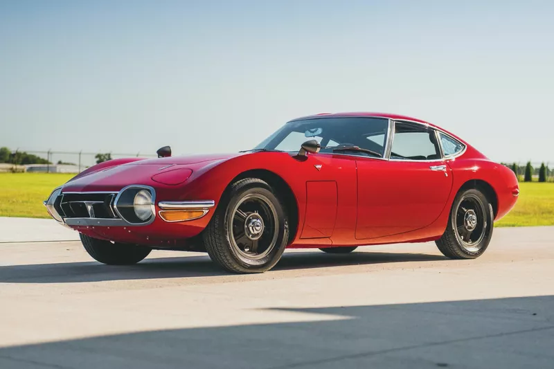 A 1967 Toyota 2000GT that sold for $912,500 was also found in a garage in Sidney.