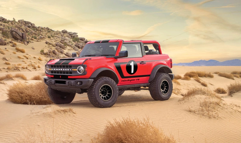 The Hennessey 'Velociraptor V8 Bronco' will be a 758-horsepower monster worth $225,000.