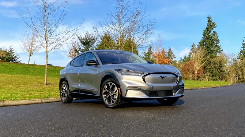 Ford Mustang Mach-E: Nominated as the "Best Car of 2021" by Motor Authority.