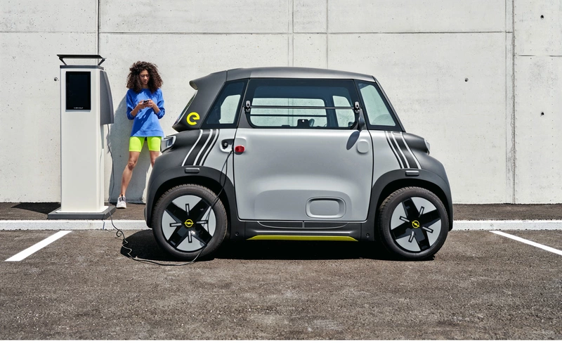 Citroen's Ami compact electric car will be sold by Opel under the name Rock-e.