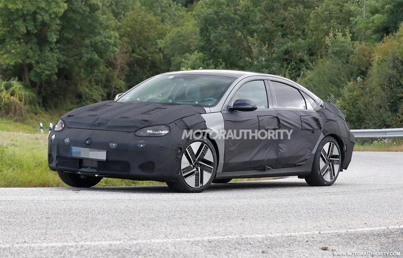 2023 Hyundai Ioniq 6 Spy Shot: Prophecy concept to create a Model 3 competitor.