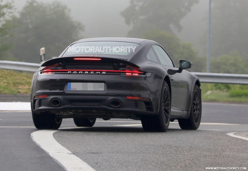 A modern safari? Porsche is testing the 911