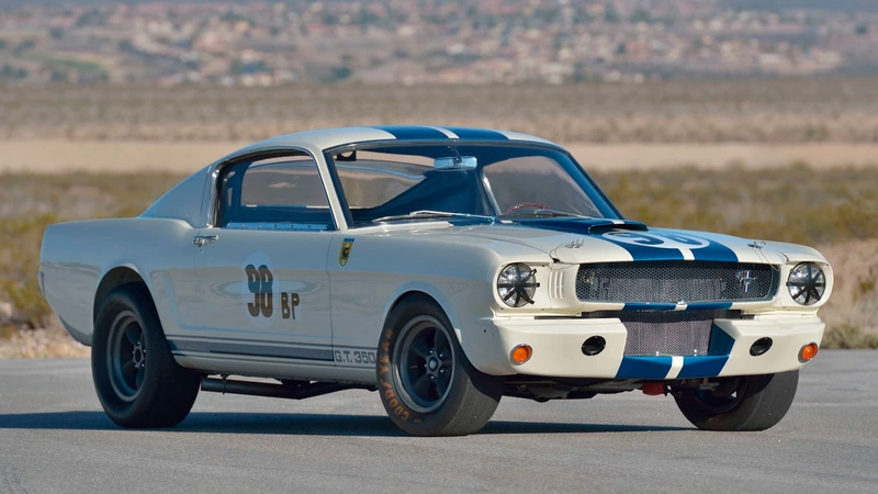 This 1965 Ford Shelby GT350R is the most expensive Mustang in the world to come up for auction.