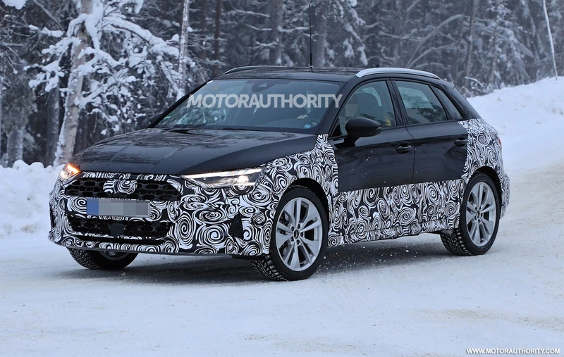 Spy shots and video of the 2022 Audi A3 Citycarver: the high-riding hatchback is here!