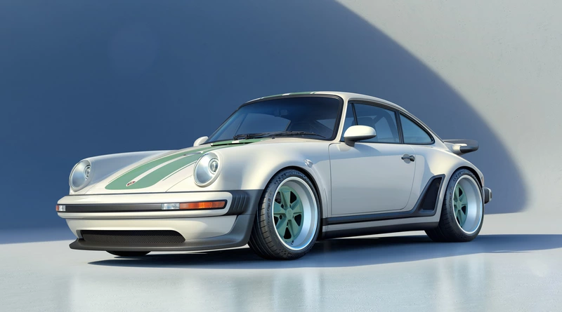 Singer has unveiled a turbo design inspired by the Porsche 930 with a focus on sporty driving.