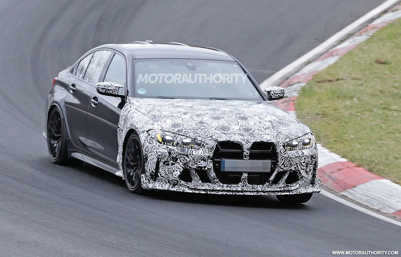 2023 BMW M3 CS Spy Shots and Video: Hardcore Sedan Coming Soon