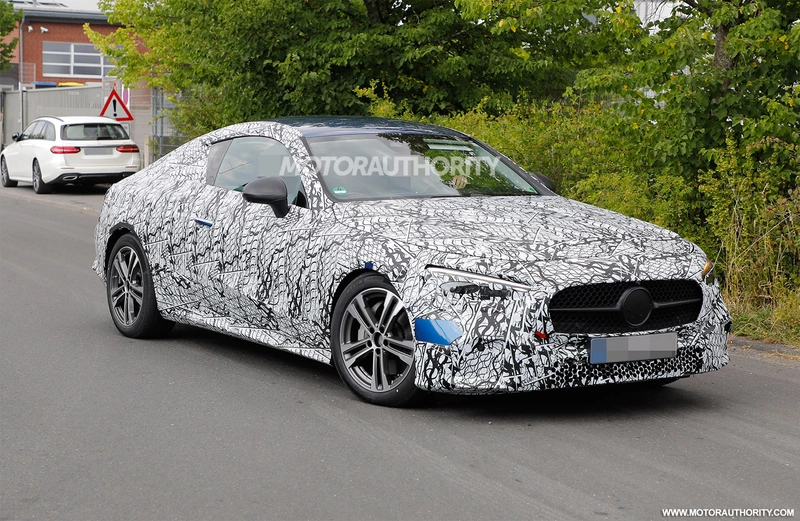 2024 Mercedes-Benz CLE-Class spy shots: new nameplate replaces C-Class and E-Class Coupe