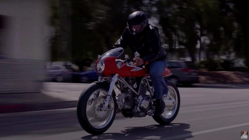 Revival Cycle Hughes Ducati in Jay Leno's Garage