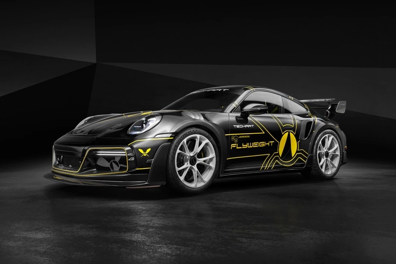 The GT Street R is the first of Techart's macho track upgrades.