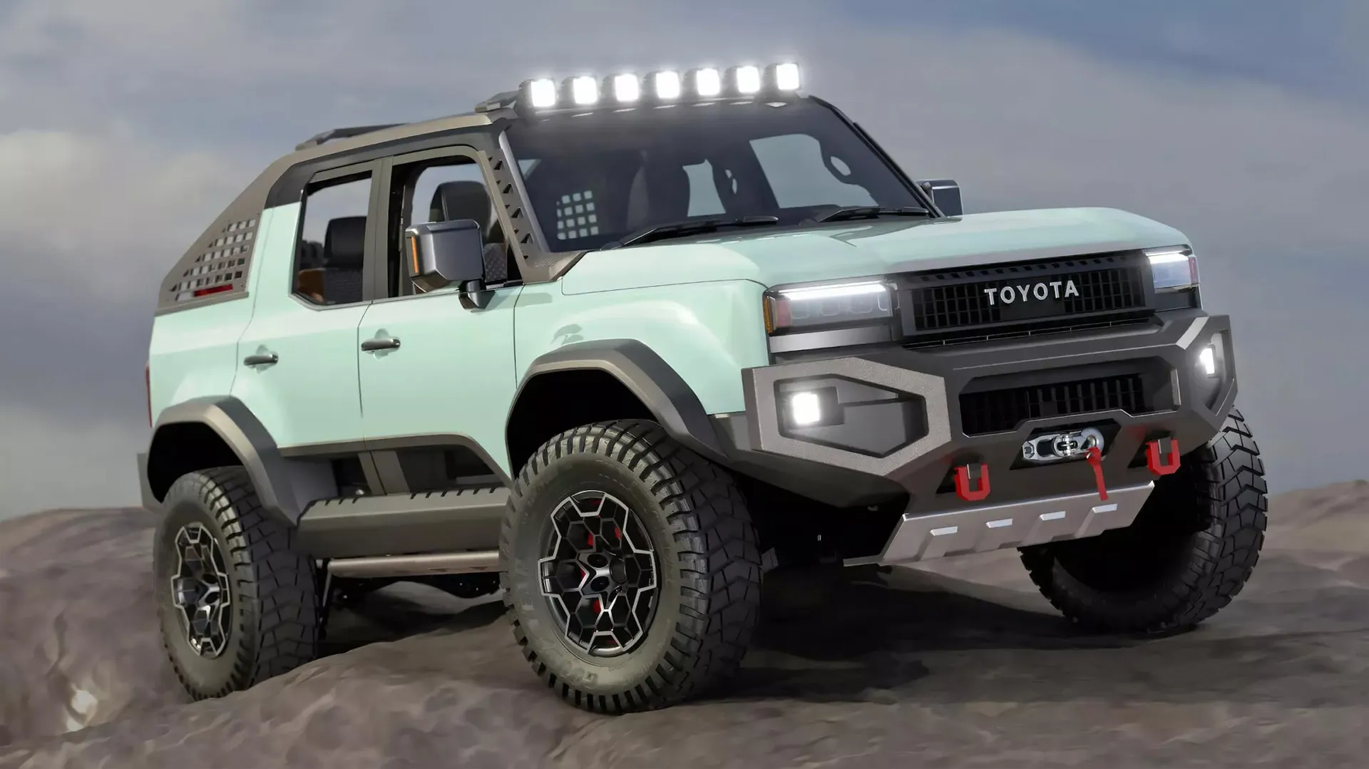 Toyota Removes Land Cruiser Roof for ROX Concept